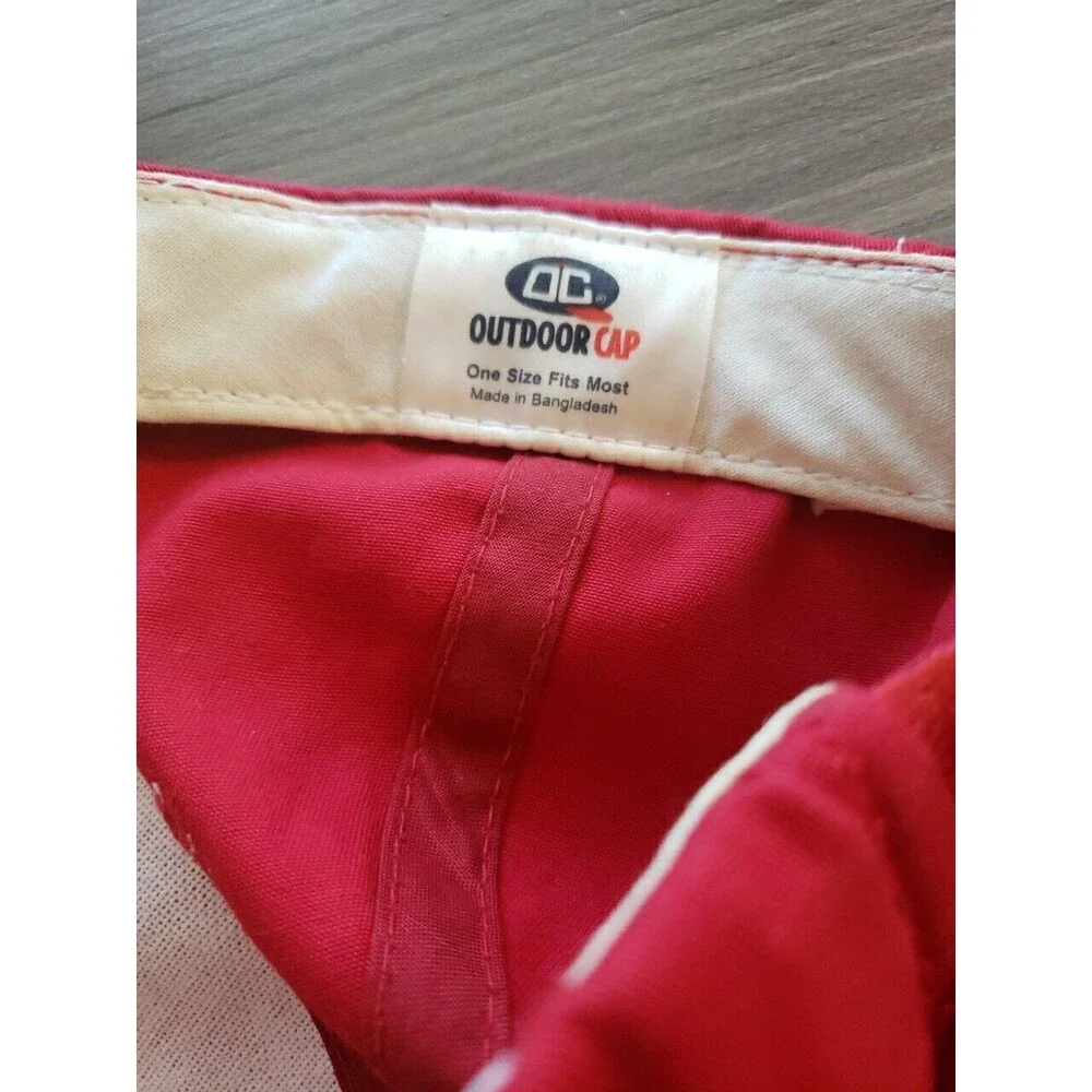 St Louis Cardinals Hat Cap Strap Back Mens MLB Baseball Outdoor Cap Red - Picture 7 of 7